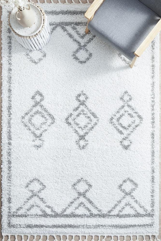 Casablanca Temara White Rug - Image 4