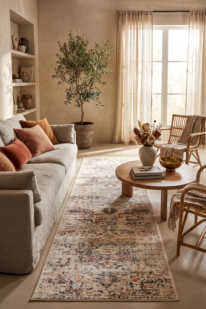 Century 911 Silver Runner Rug