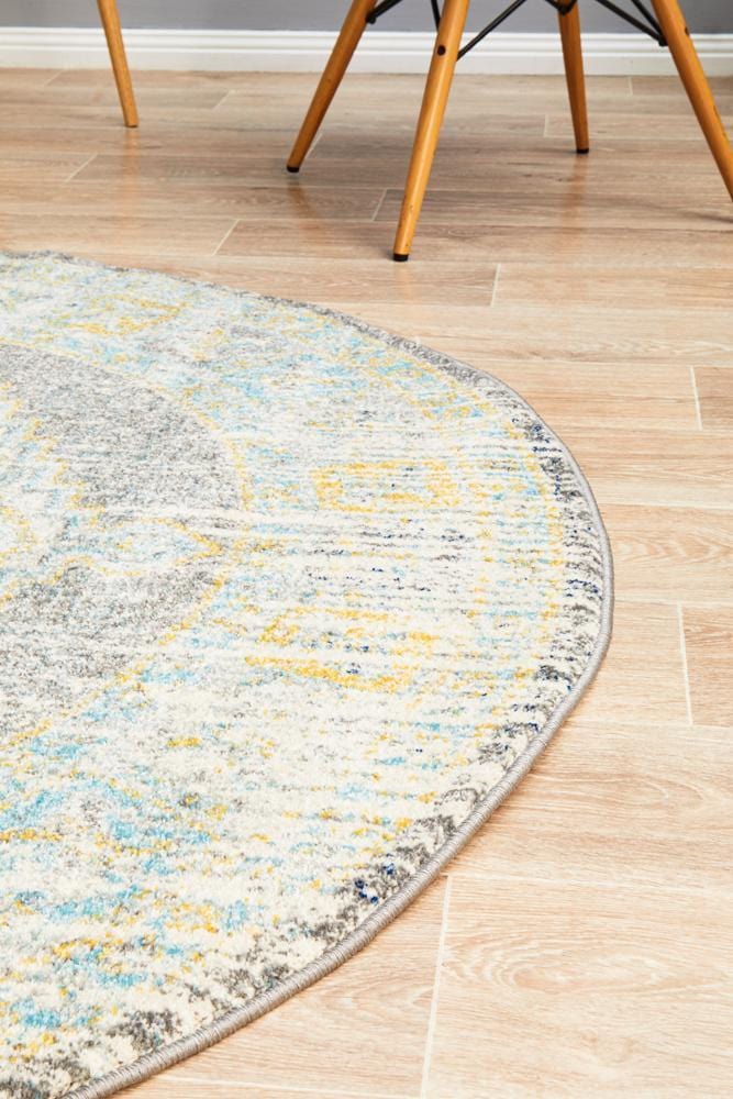 Century 944 Grey Round Rug - Image 7