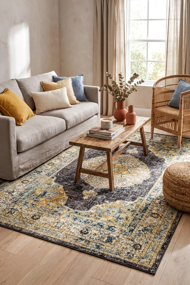 Century 955 Charcoal Rug - Image 2