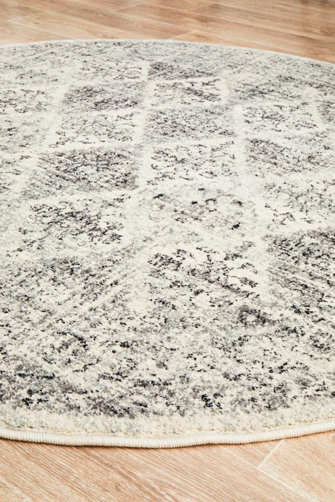 Century 999 Grey Round Rug - Image 6