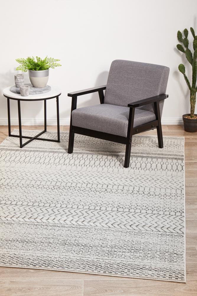 Chrome Harper Silver Rug - Image 5