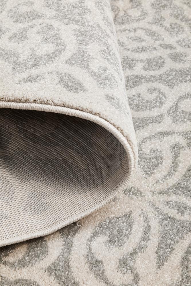 Chrome Lydia Silver Rug - Image 10