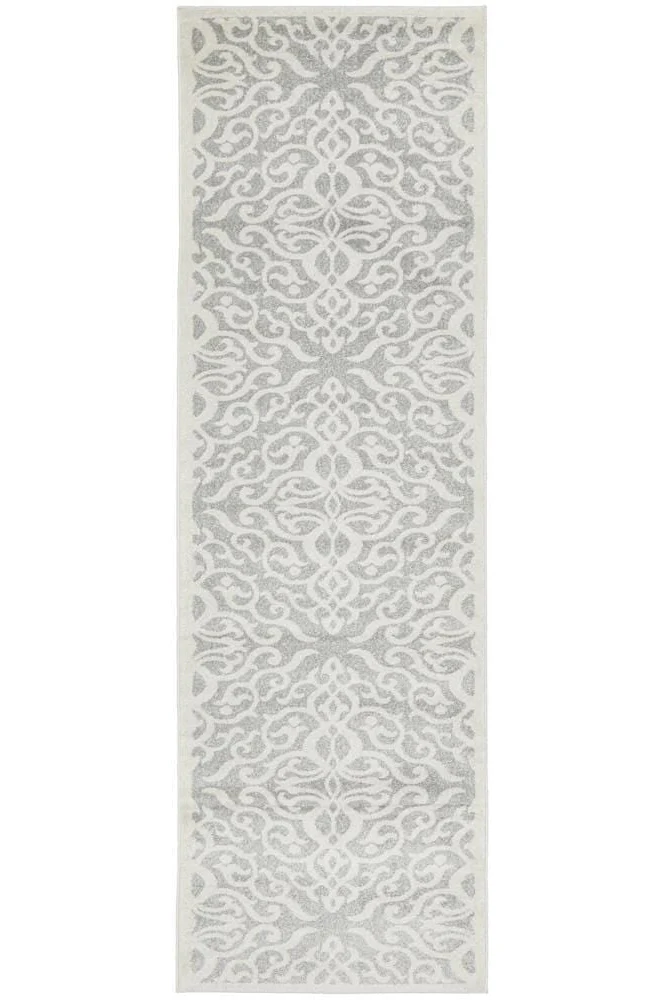 Chrome Lydia Silver Rug - Image 11