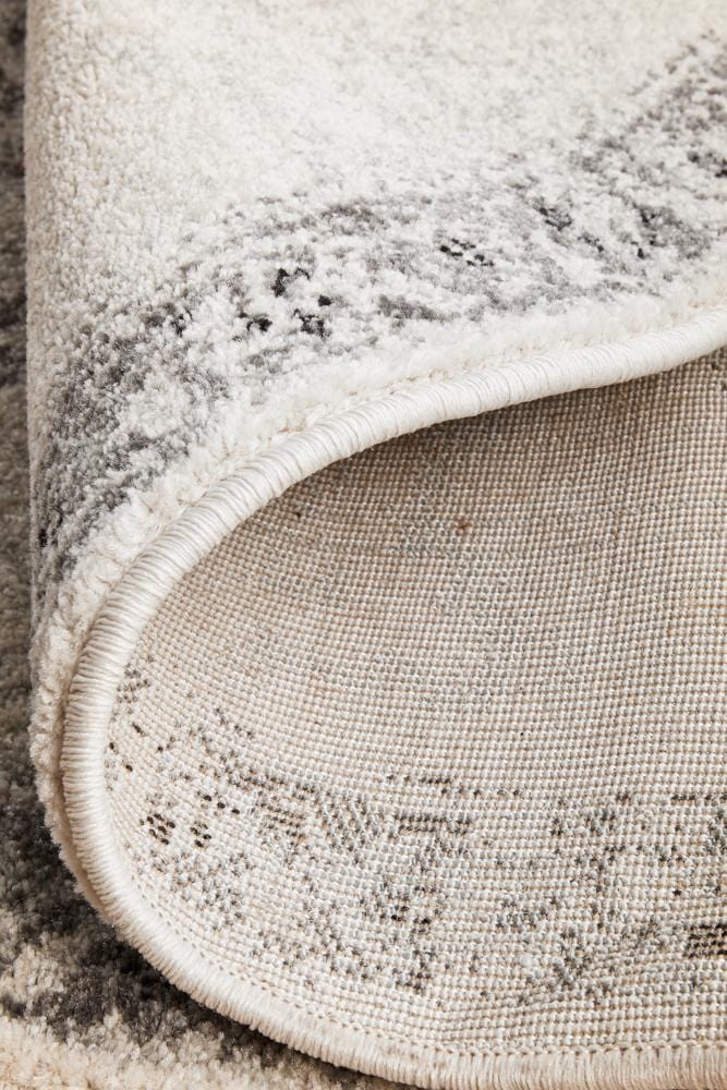 Chrome Rita Silver Round Rug - Image 10