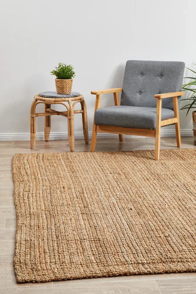 Chunky Natural Fiber Barker Rug - Image 3