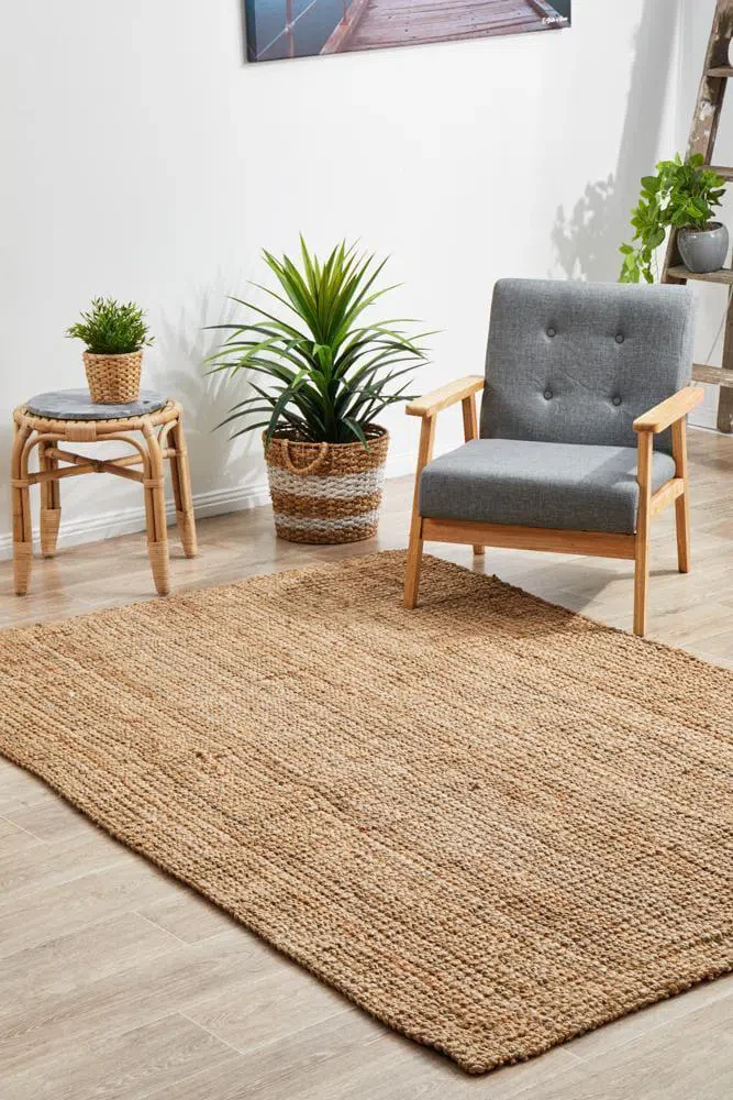 Chunky Natural Fiber Barker Rug - Image 4