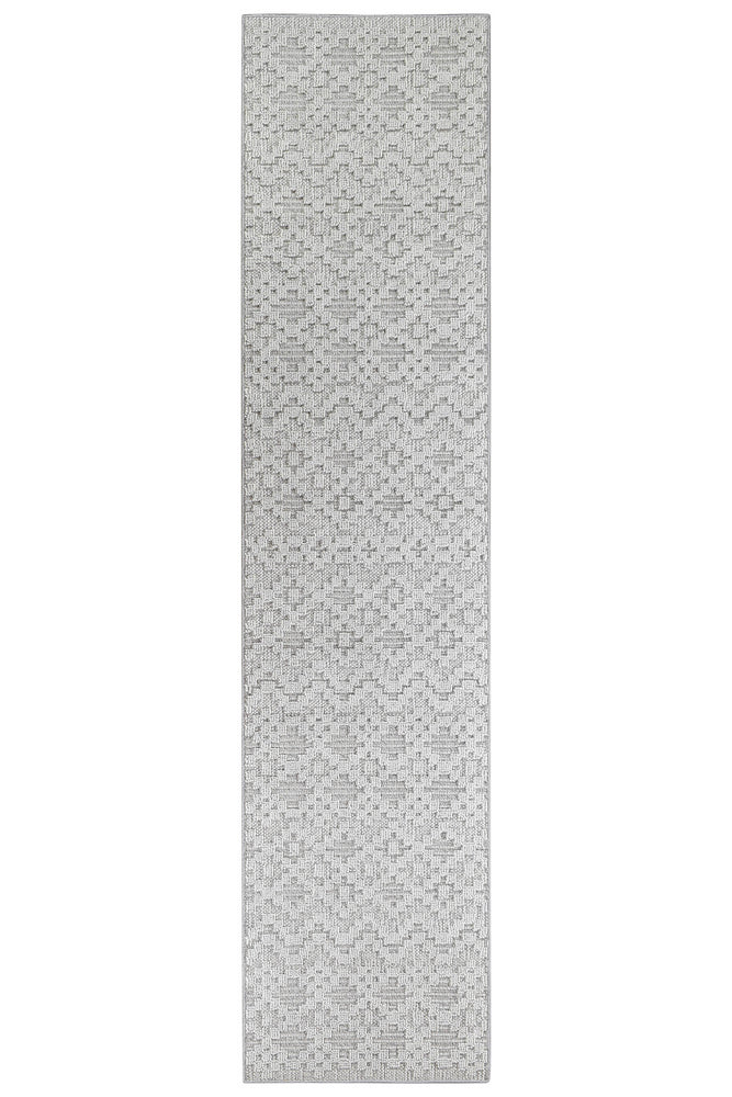 Colorado Chevron Light Grey Outdoor Rug - Image 13