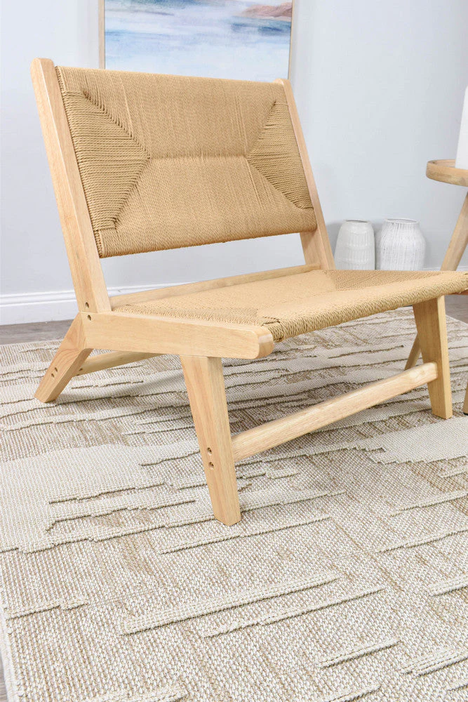 Colorado Waves Beige Outdoor Rug - Image 11