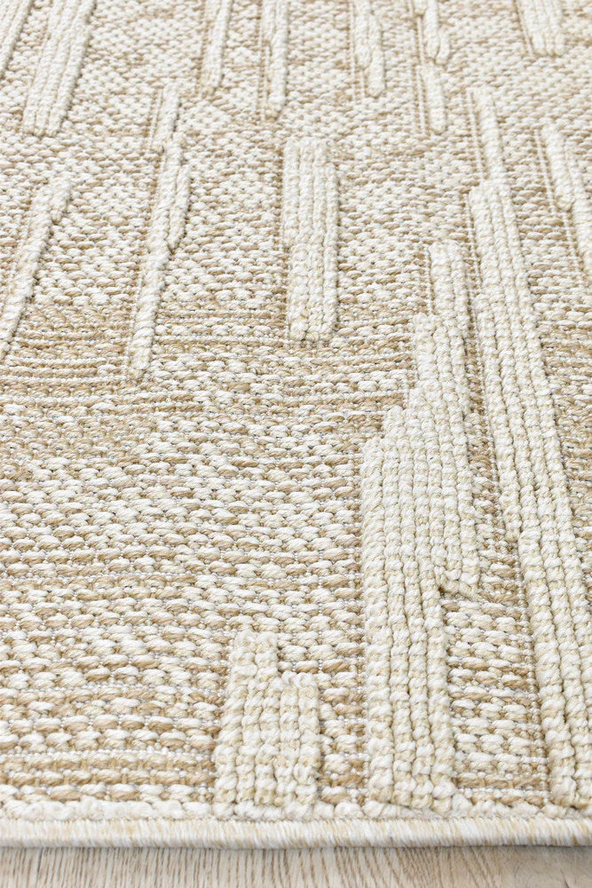 Colorado Waves Beige Outdoor Rug - Image 17