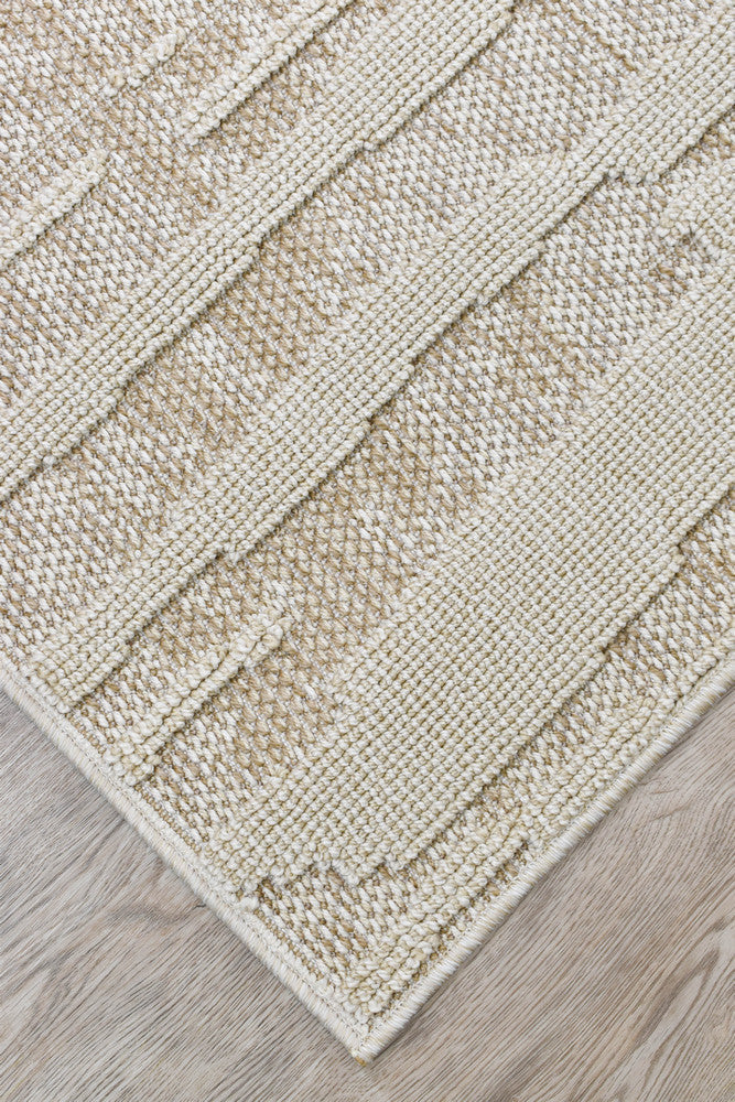 Colorado Waves Beige Outdoor Rug - Image 5