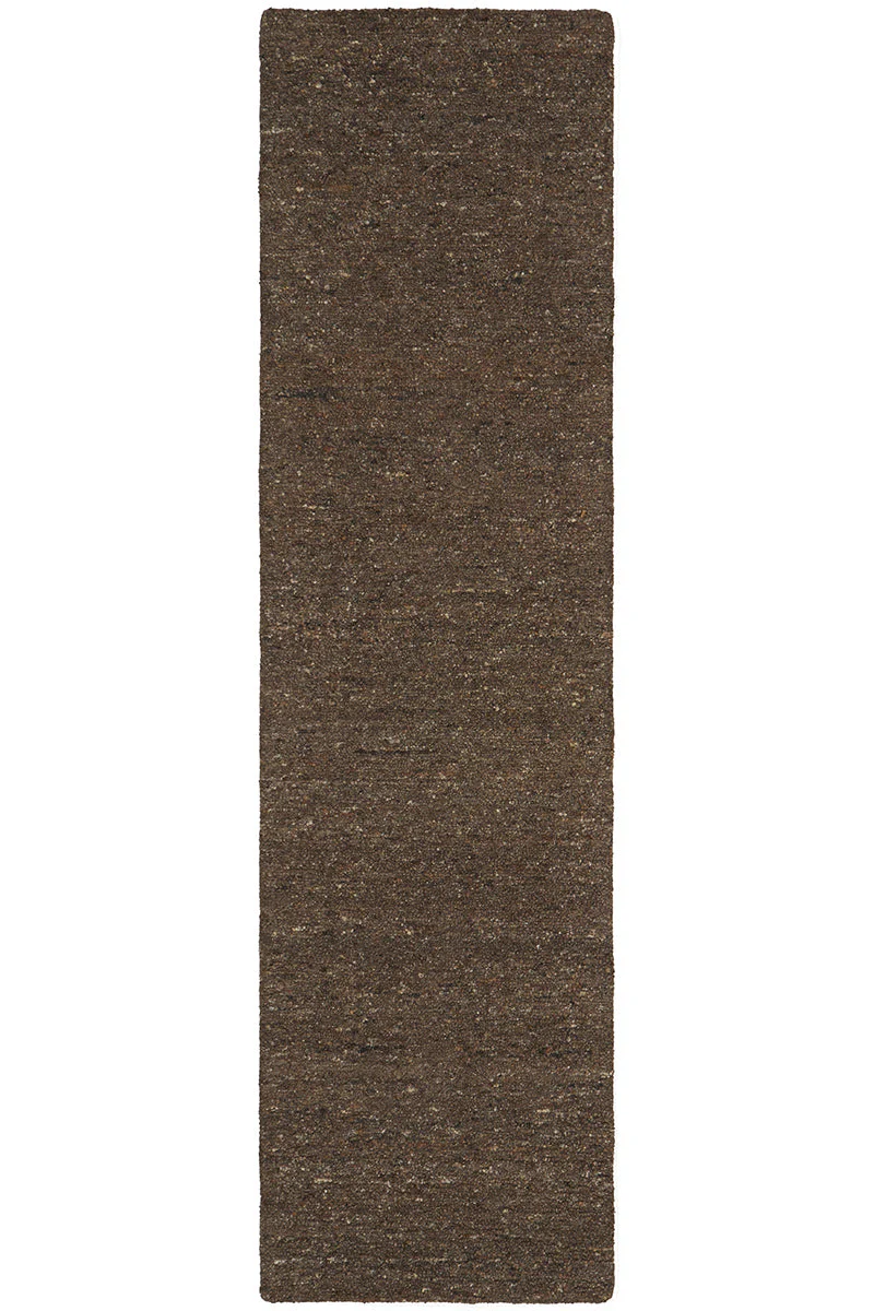 Conscious Loom Embrace Brown Runner Rug - Image 3