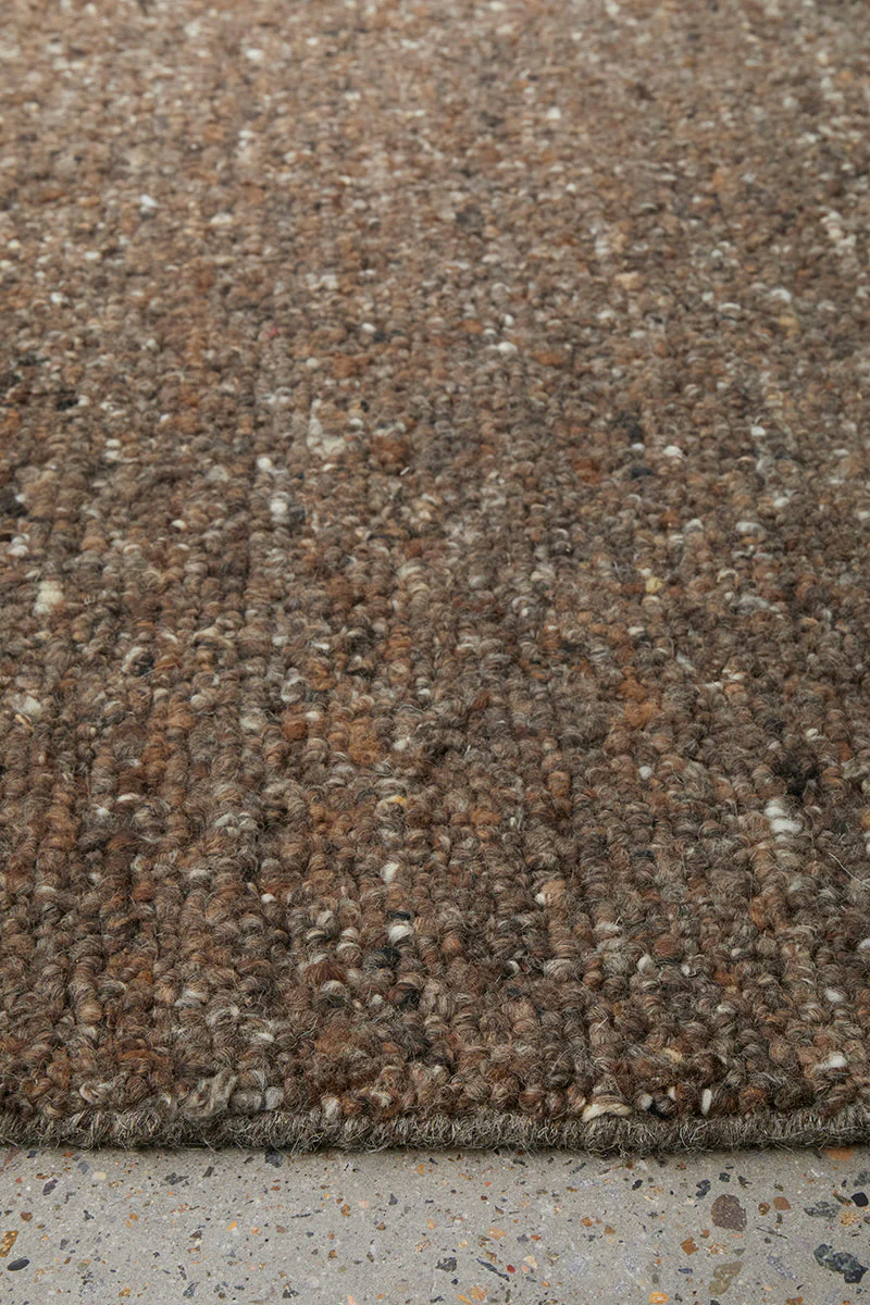 Conscious Loom Embrace Brown Runner Rug - Image 6