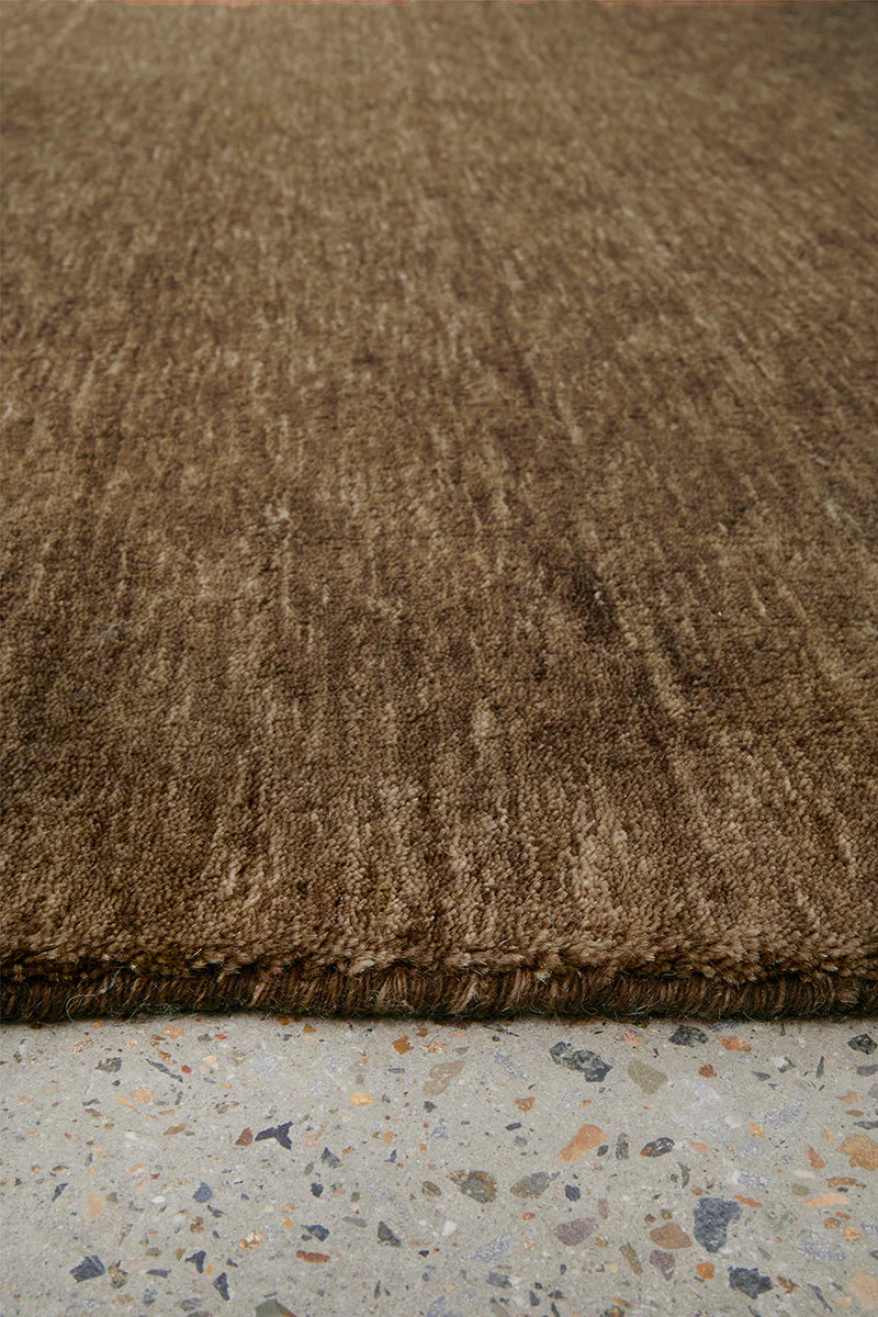 Conscious Loom Kinship Bear Brown Runner Rug - Image 5