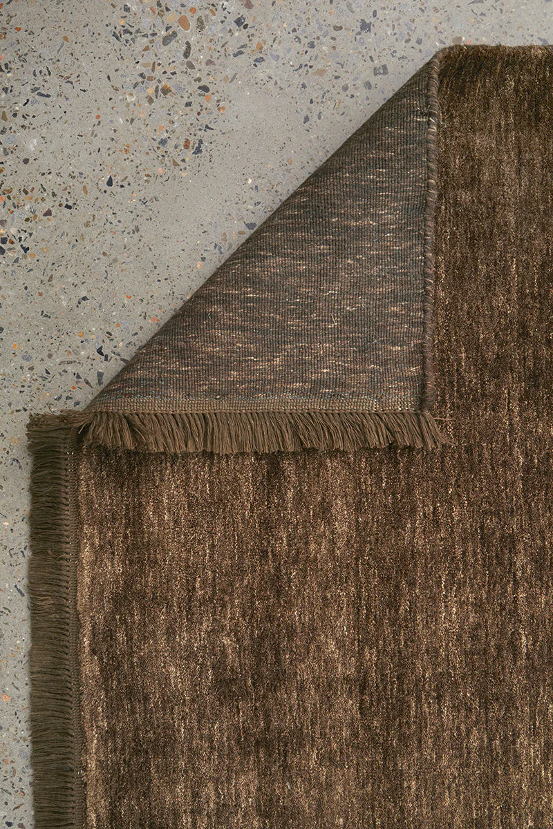 Conscious Loom Kinship Bear Brown Runner Rug - Image 7