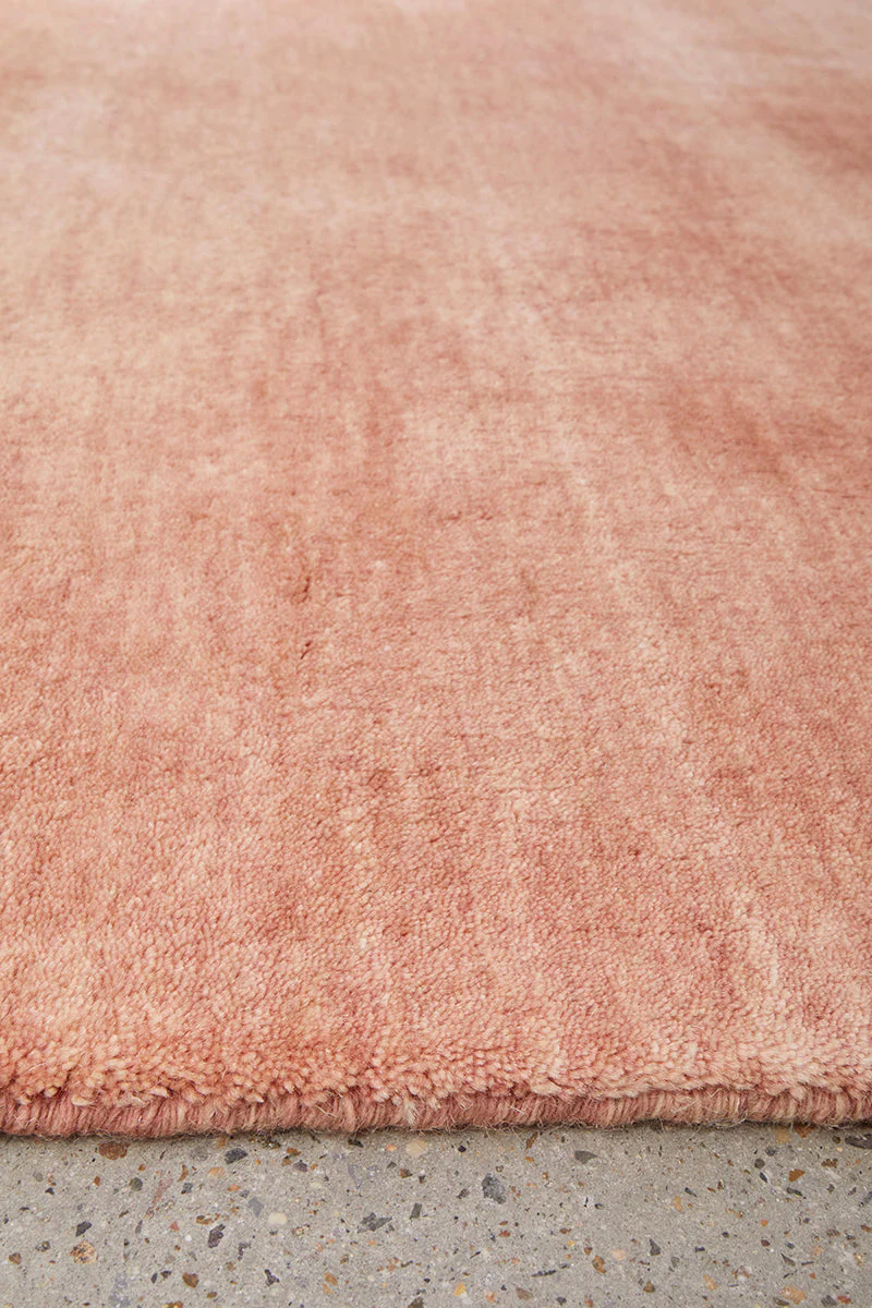 Conscious Loom Kinship Blush Pink Rug - Image 11