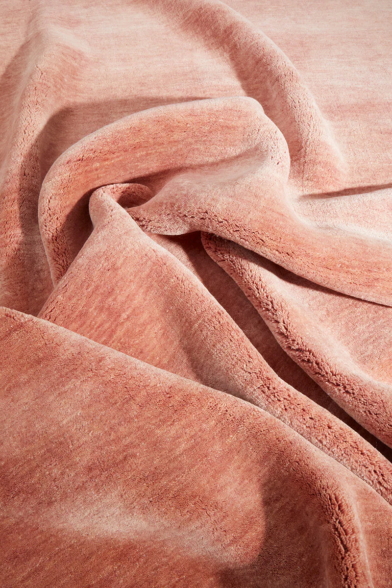 Conscious Loom Kinship Blush Pink Rug - Image 12