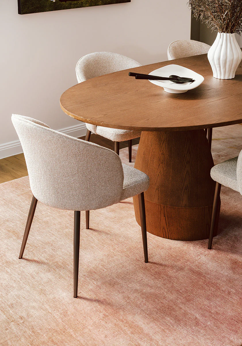 Conscious Loom Kinship Blush Pink Rug - Image 7