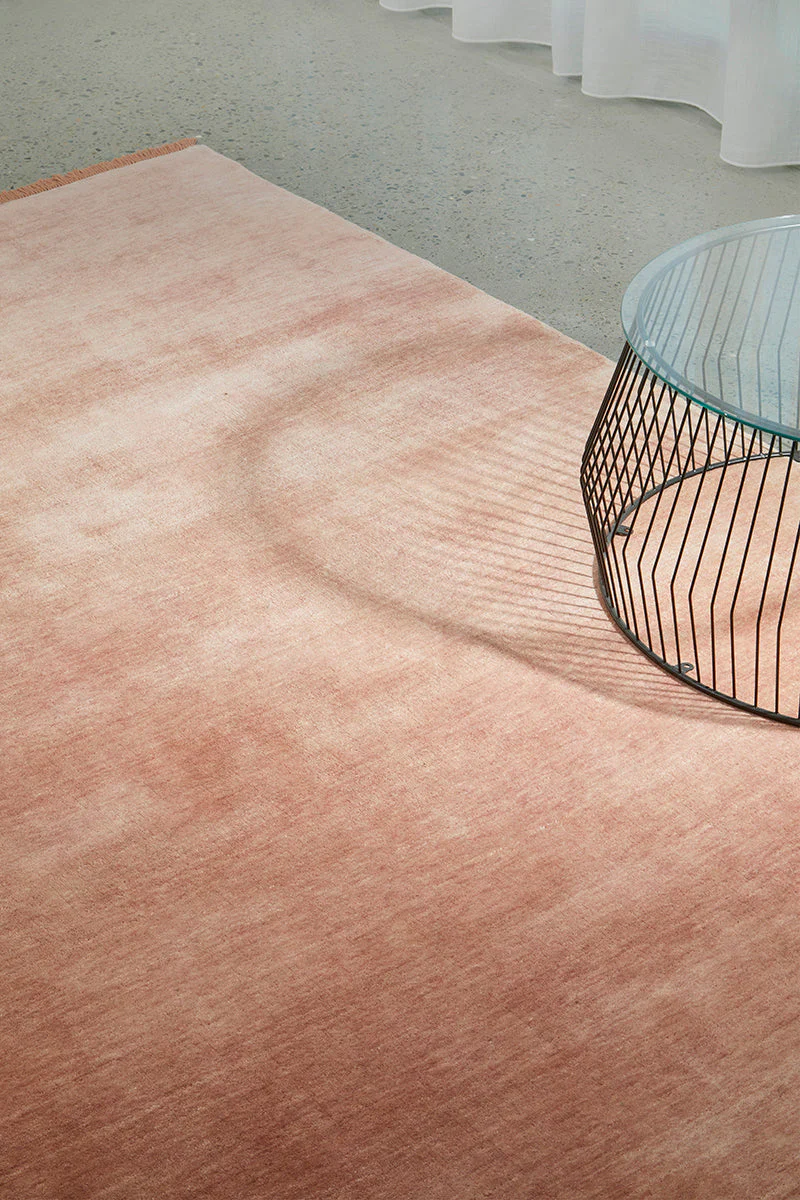 Conscious Loom Kinship Blush Pink Rug - Image 9