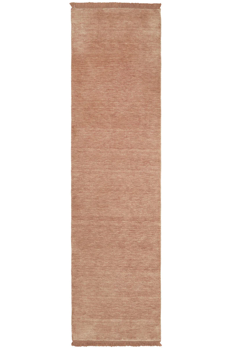 Conscious Loom Kinship Blush Pink Runner Rug - Image 3