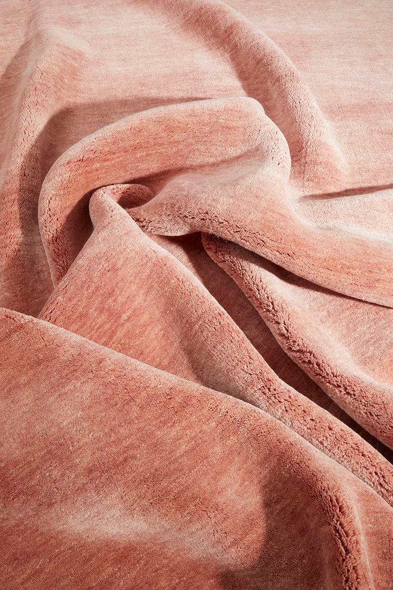 Conscious Loom Kinship Blush Pink Runner Rug - Image 6