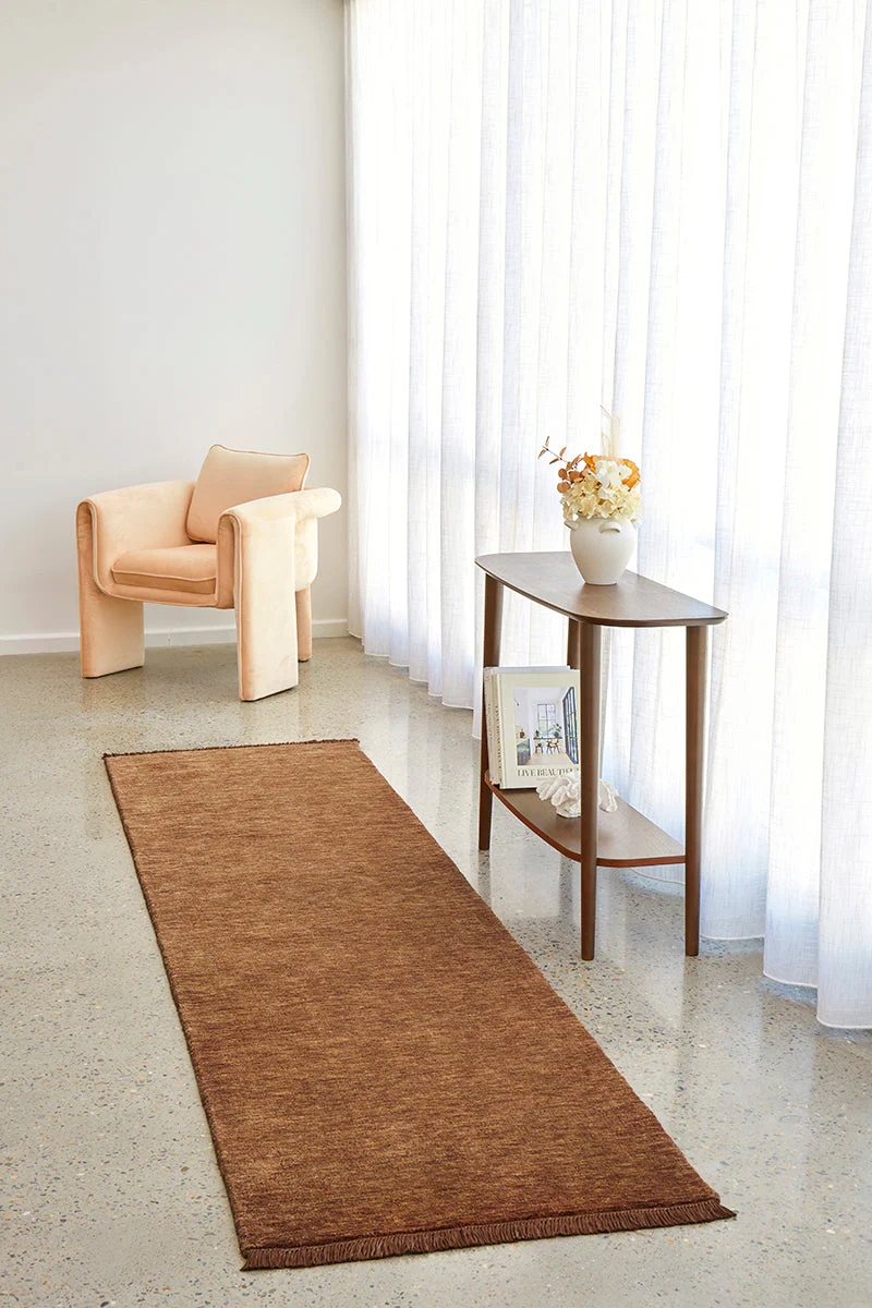 Conscious Loom Kinship Caramel Runner Rug - Image 2