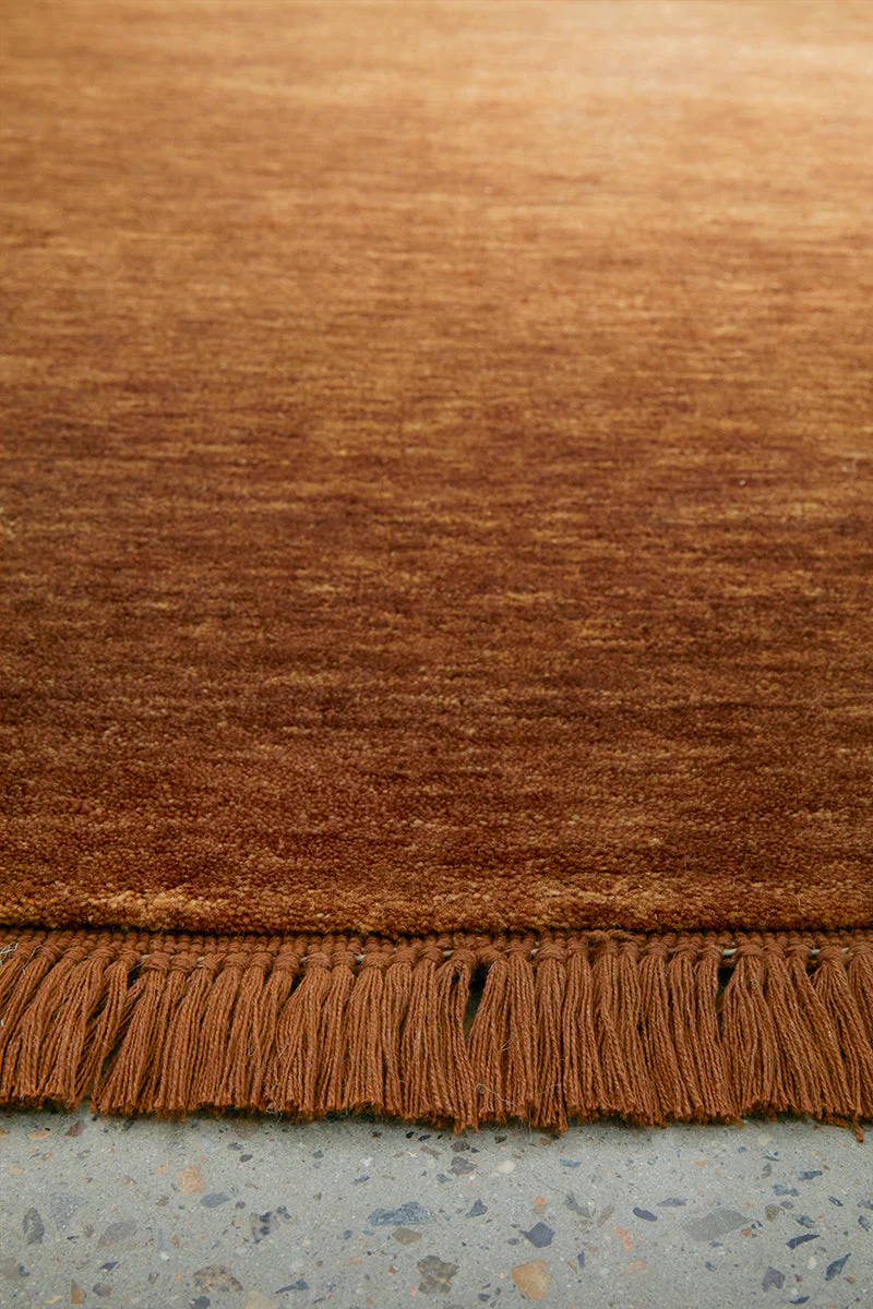Conscious Loom Kinship Caramel Runner Rug - Image 5