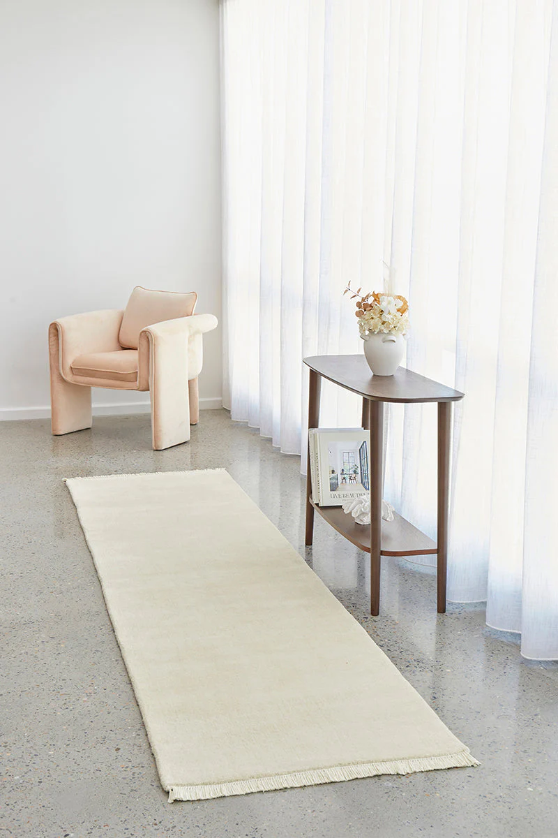 Conscious Loom Kinship Cream Runner Rug - Image 2