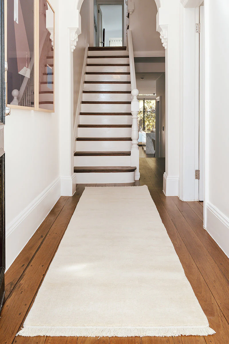 Conscious Loom Kinship Cream Runner Rug - Image 4