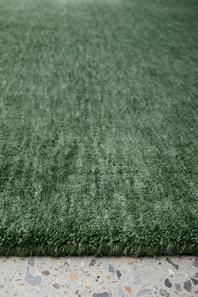 Conscious Loom Kinship Forest Green Rug - Image 6