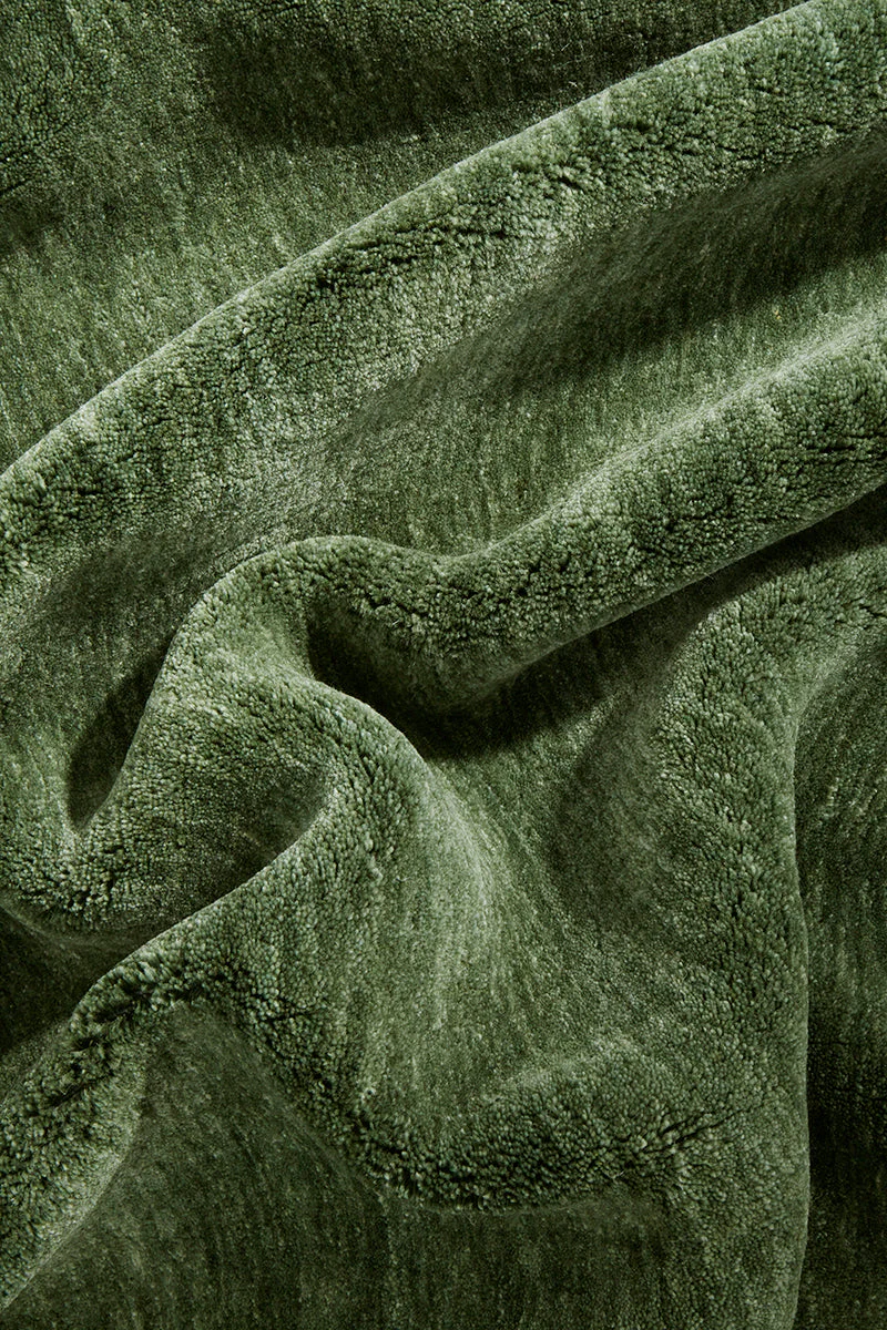 Conscious Loom Kinship Forest Green Rug - Image 7