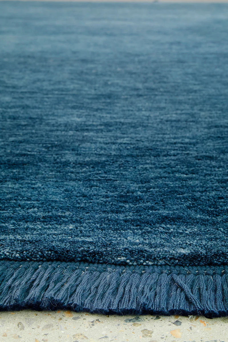 Conscious Loom Kinship Navy Runner Rug - Image 5