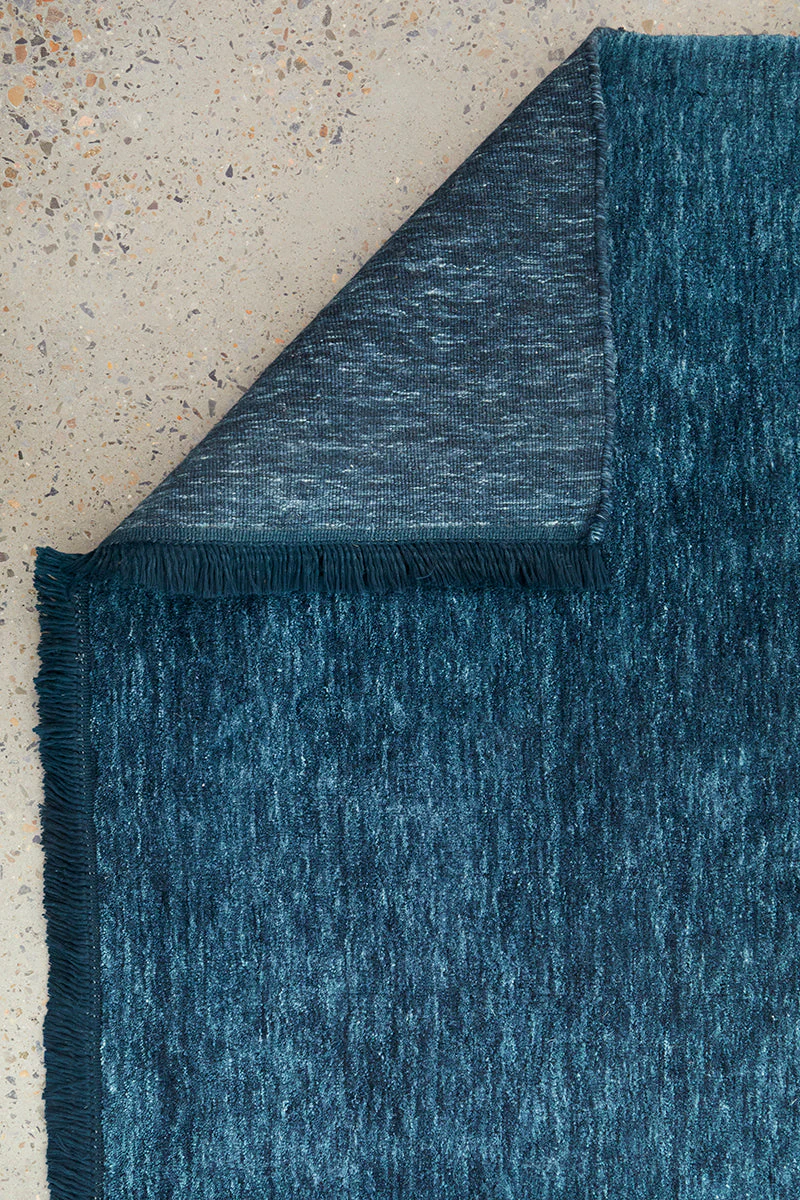 Conscious Loom Kinship Navy Runner Rug - Image 8