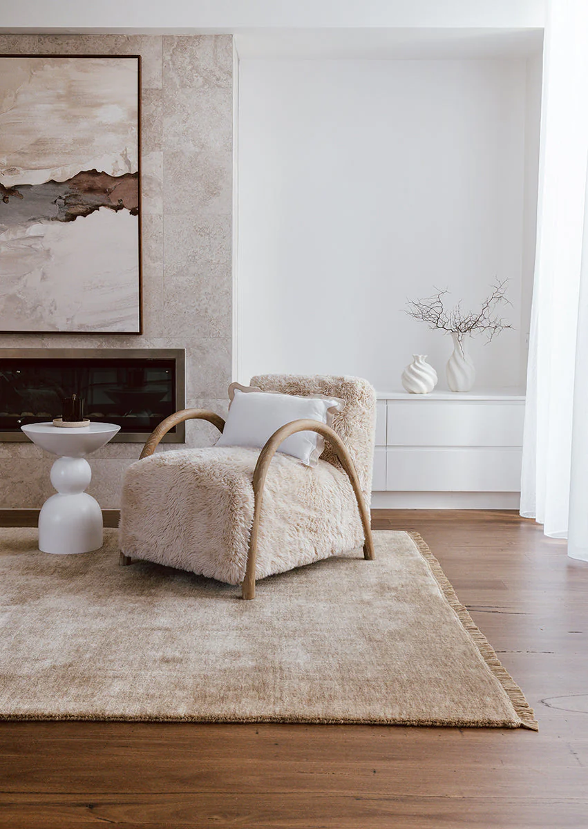 Conscious Loom Kinship Oyster Rug - Image 4