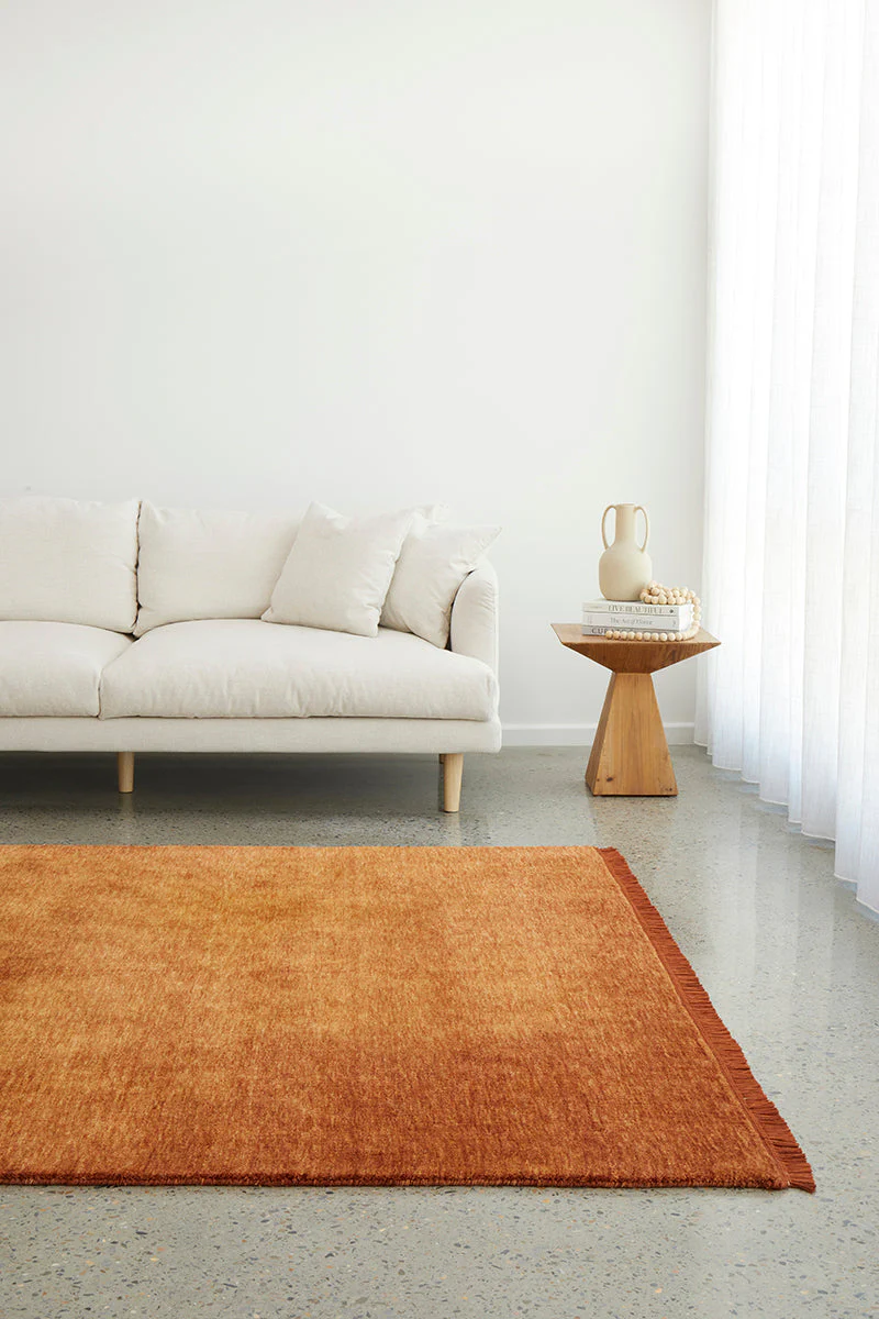 Conscious Loom Kinship Paprika Rug - Image 3