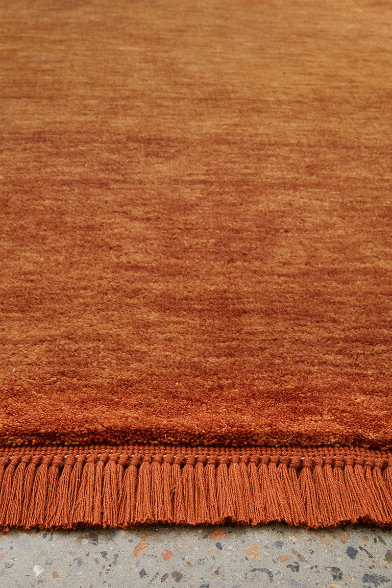 Conscious Loom Kinship Paprika Rug - Image 5