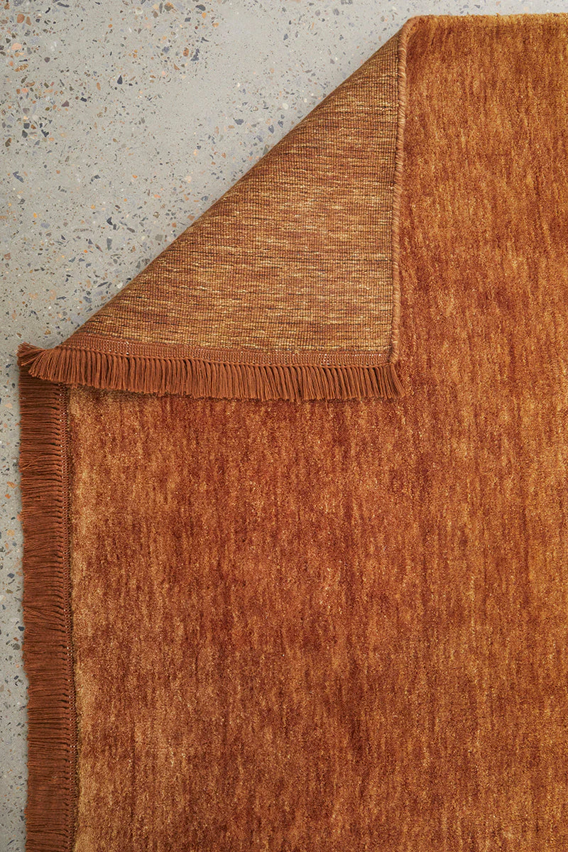 Conscious Loom Kinship Paprika Rug - Image 8