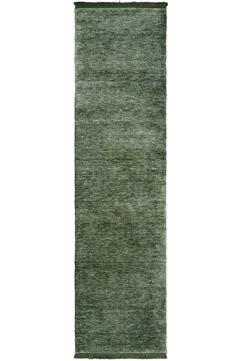 Conscious Loom Kinship Sage Green Runner Rug - Image 3
