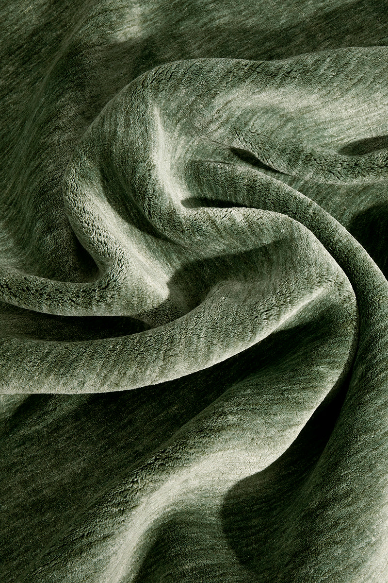 Conscious Loom Kinship Sage Green Runner Rug - Image 6