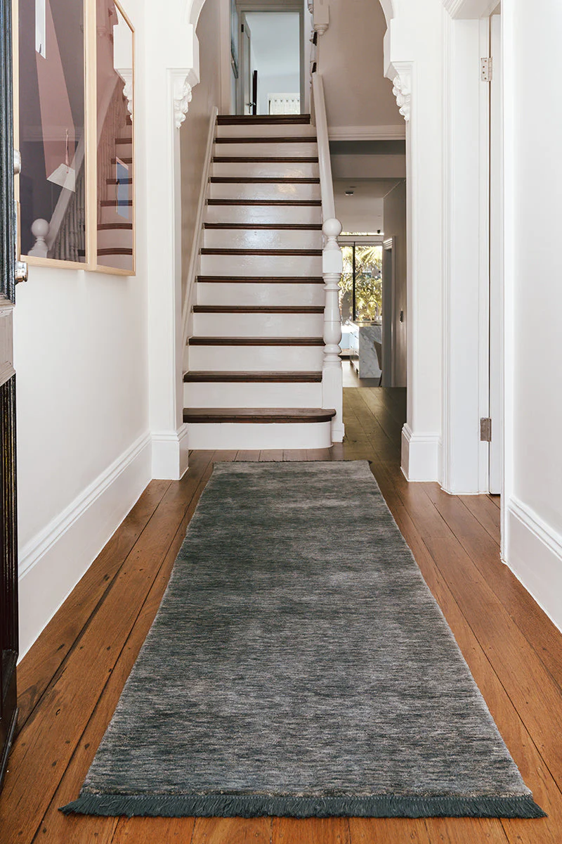 Conscious Loom Kinship Seal Grey Runner Rug - Image 4