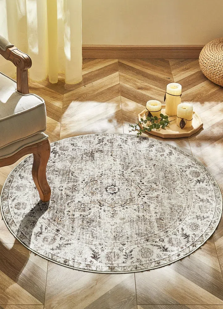 Constantine Round Non-Slip Rug - Image 3