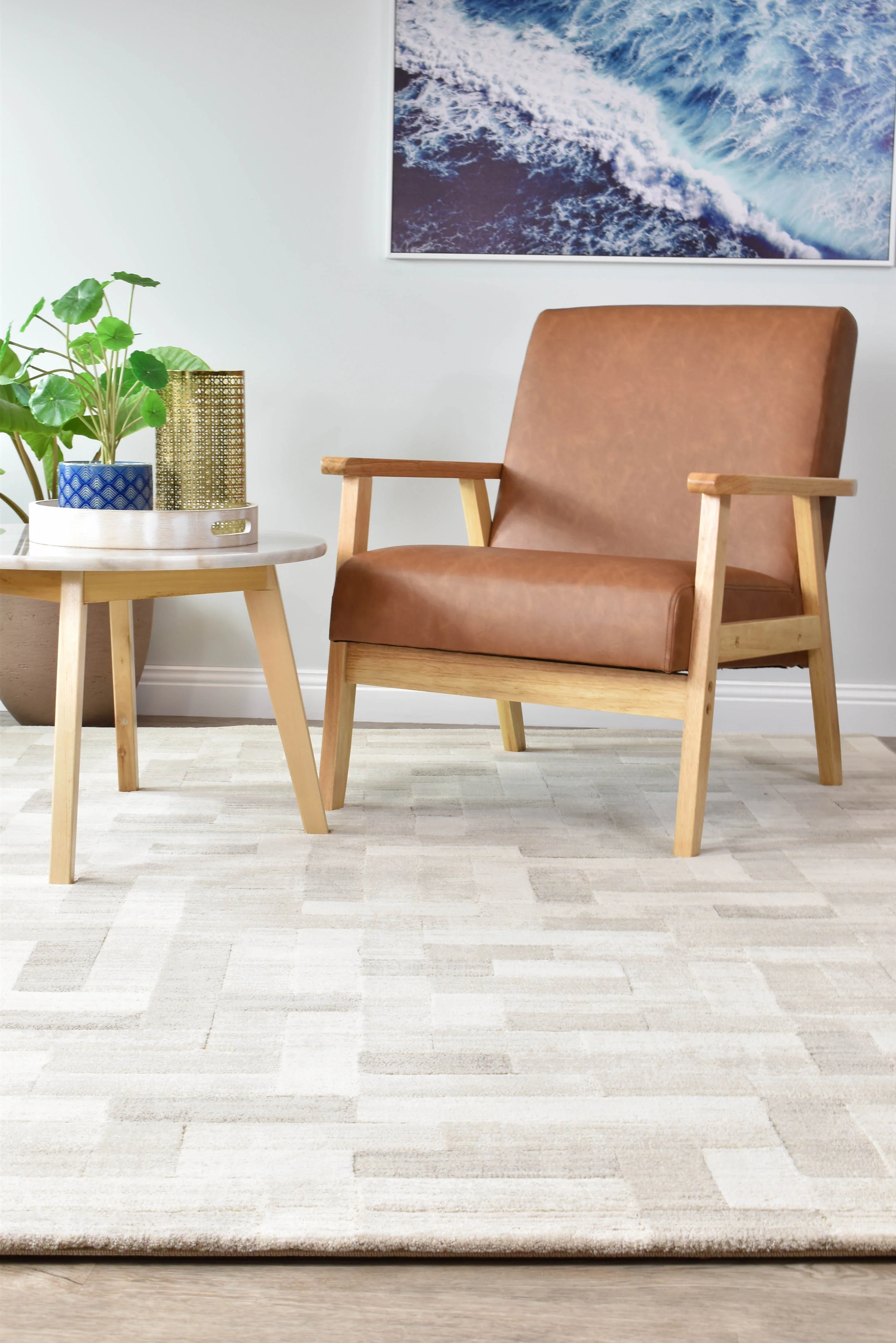 Contemporary Cove Squares 6575 Rug - Image 5