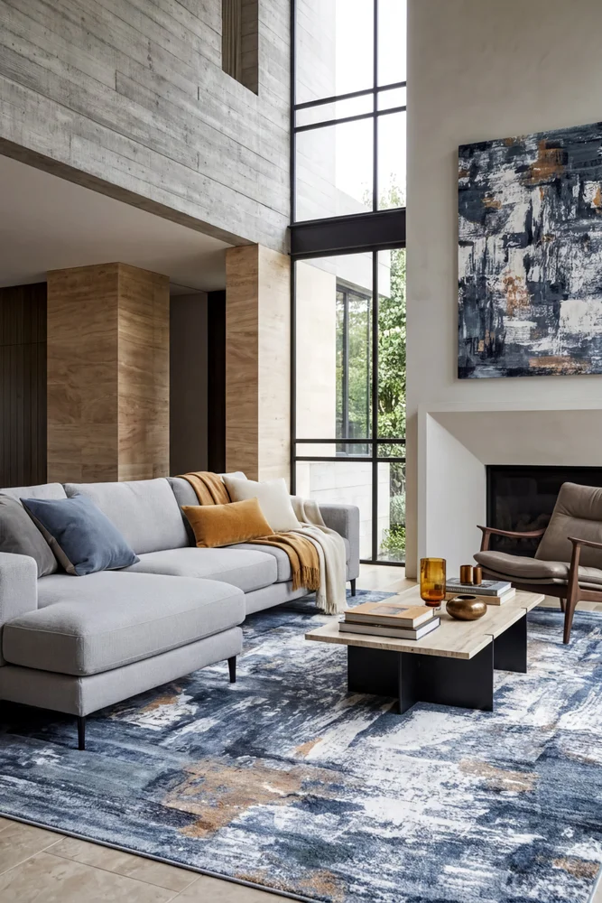 Contemporary Cove Sodalite Rug - Image 3