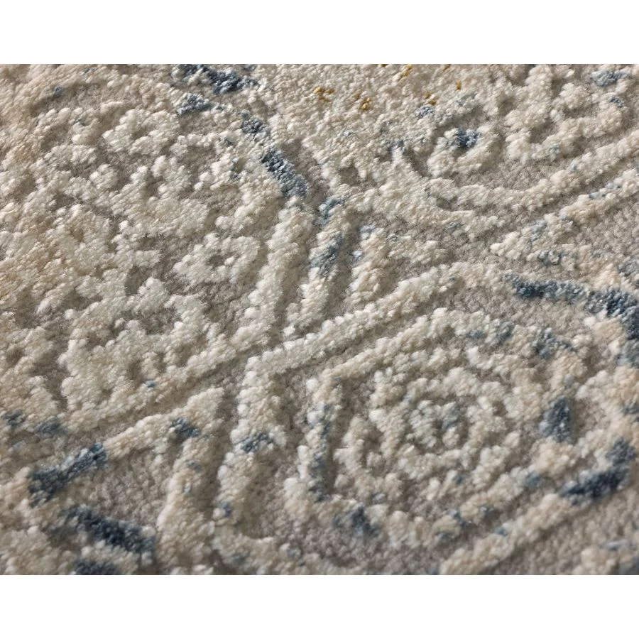 Corin Grey Distressed Rug - Image 7