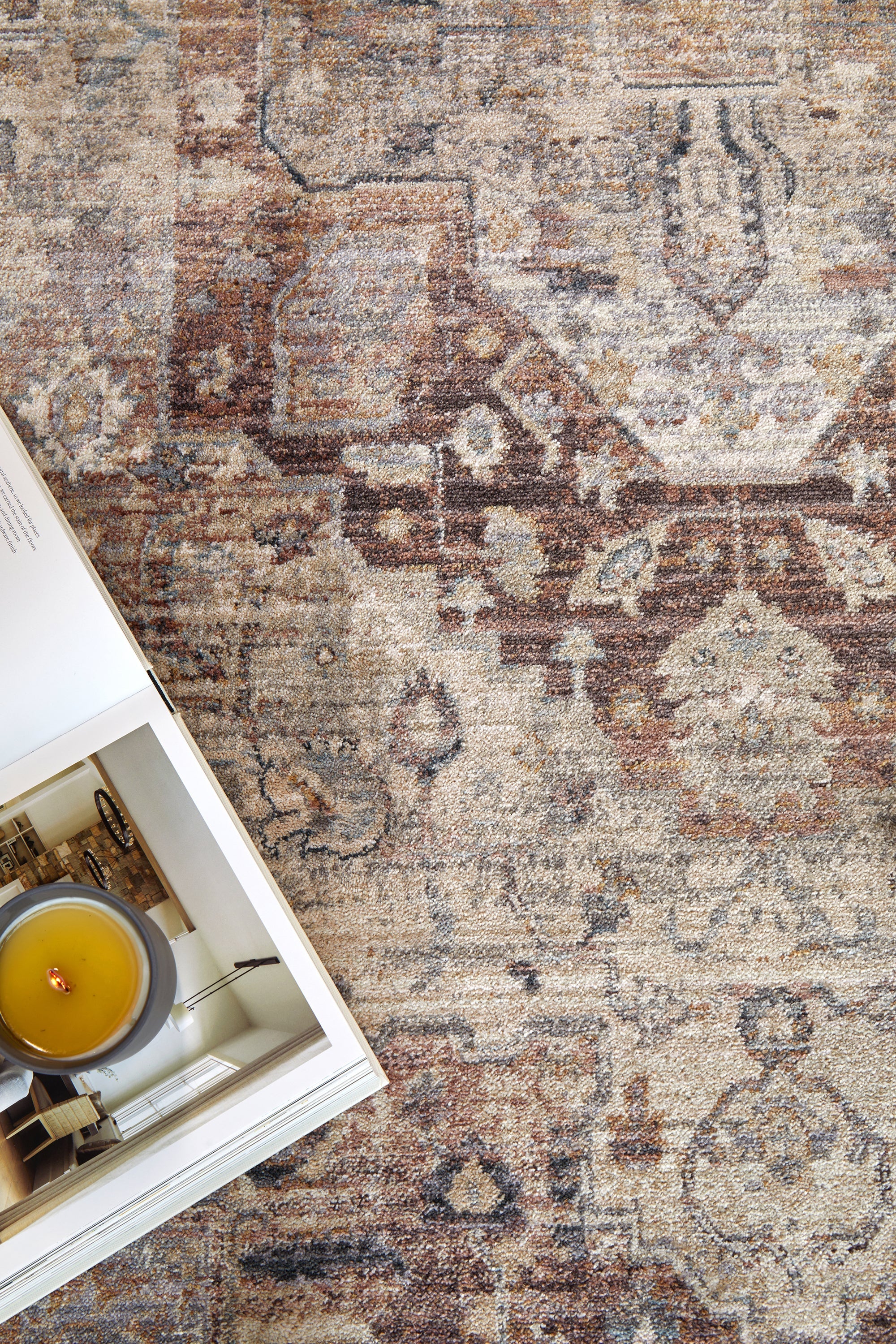Darren Palmer Heirloom Plum Rug - Image 5