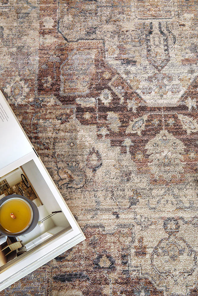 Darren Palmer Heirloom Plum Runner Rug - Image 5