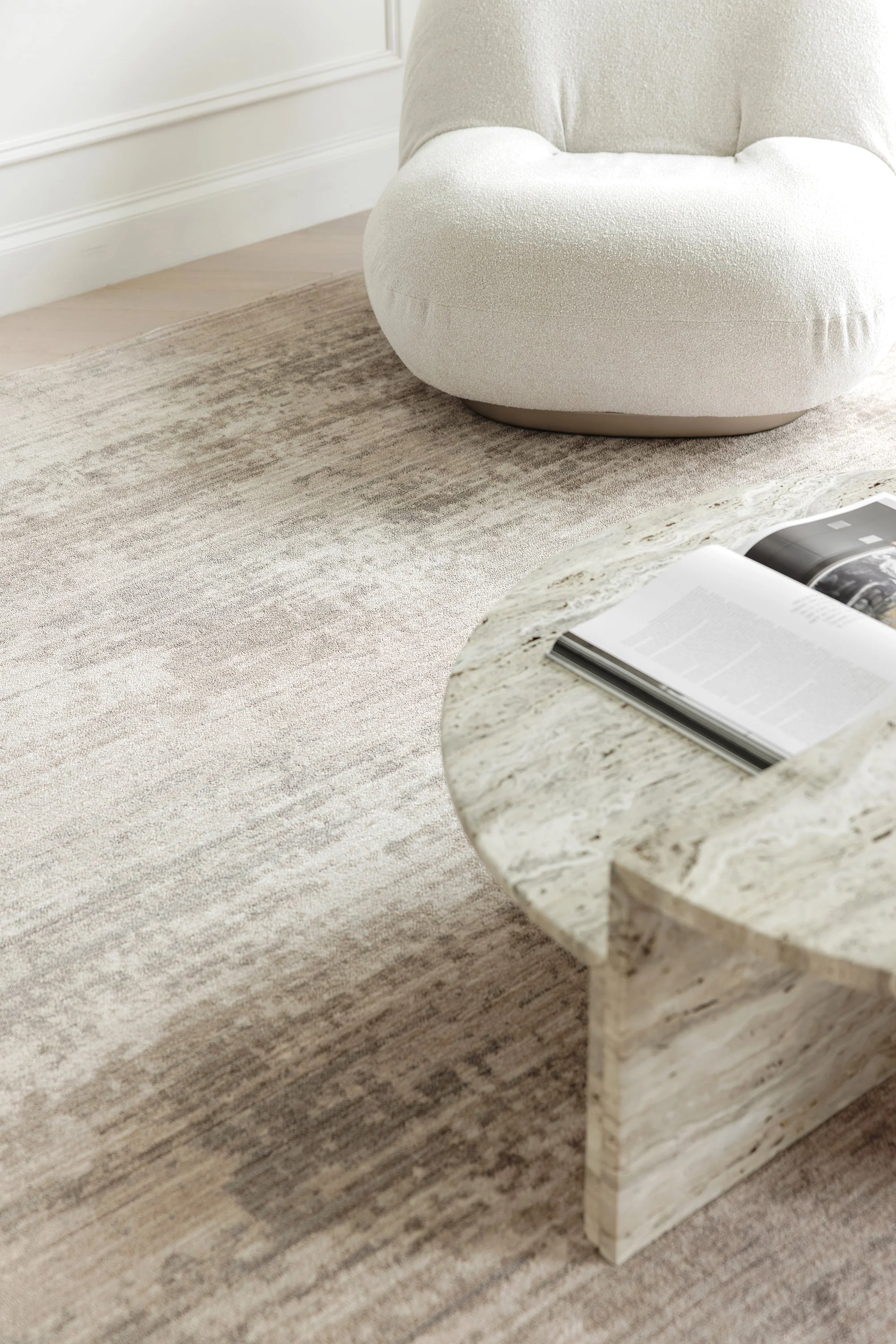 Darren Palmer Morgana Stone Rug - Image 4
