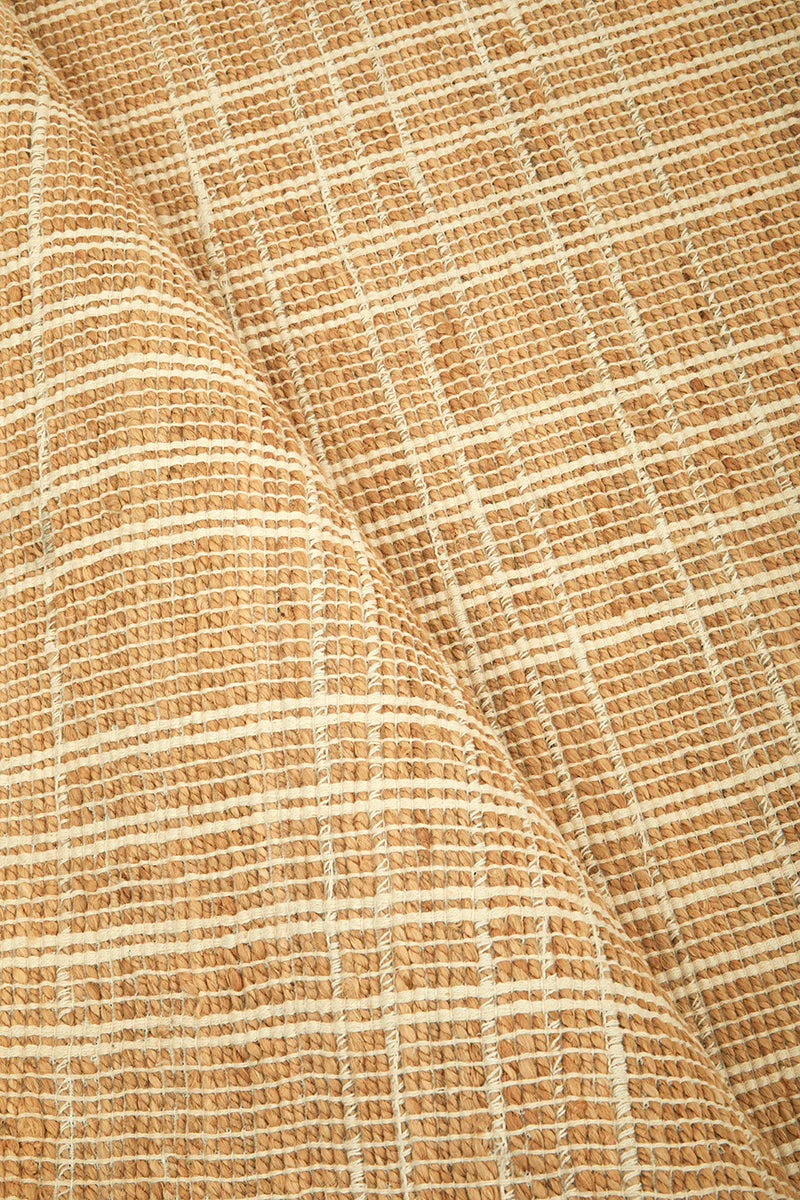 Darren Palmer Plaid Sandstone Runner Rug - Image 7
