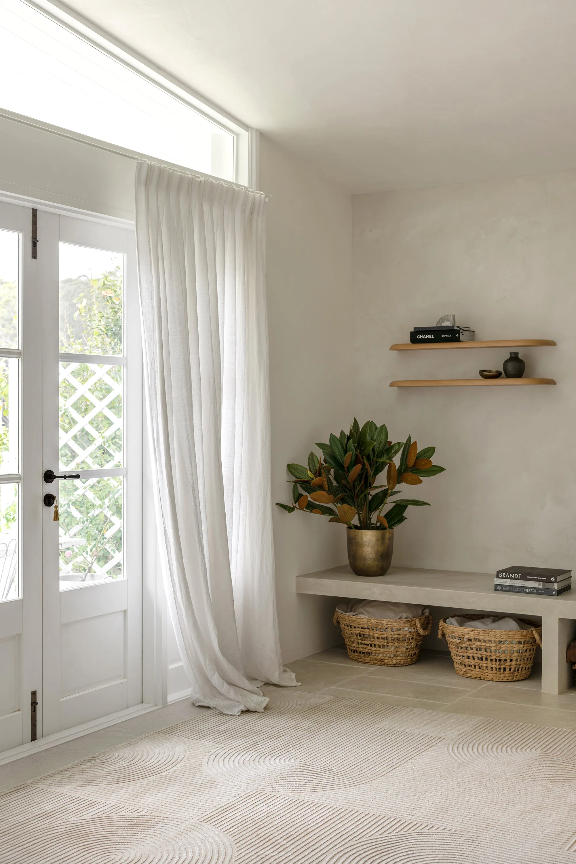 Darren Palmer Raking Linen Rug - Image 4