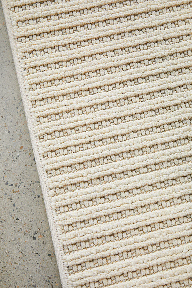 Darren Palmer Sandridge Cream Indoor/Outdoor Runner Rug - Image 7
